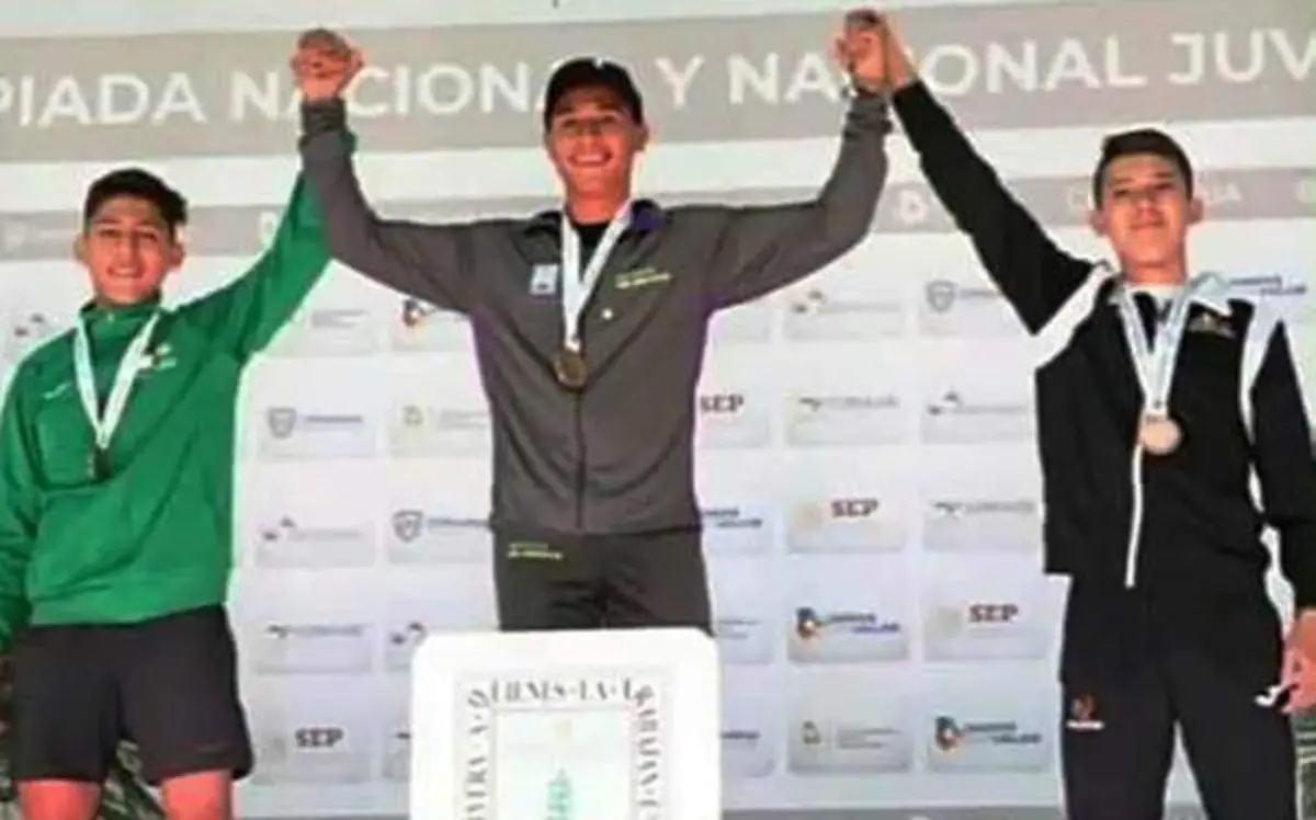 Luis Antonio asistió a su cuarta Olimpiada Nacional en ChihuahuaCORTESÍA